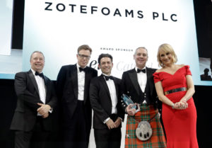 Zotefoams wins Innovation in Technology at PLC Awards 2018