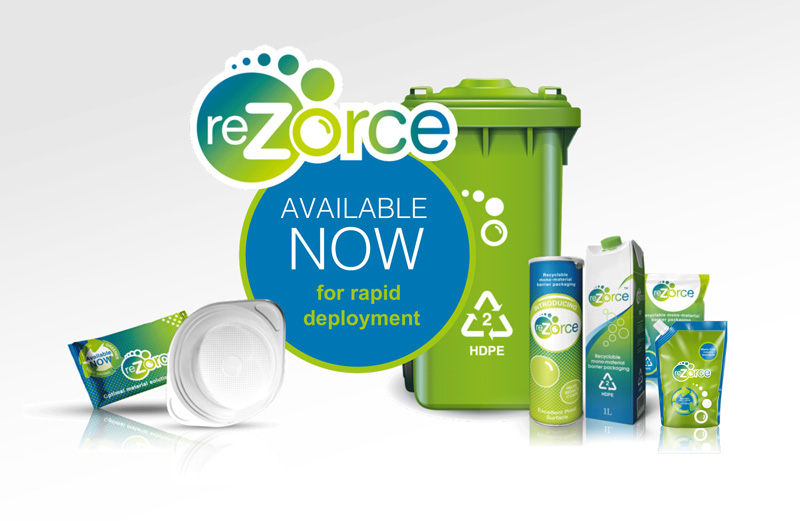 Rezorce Recyclable mono-material Packaging