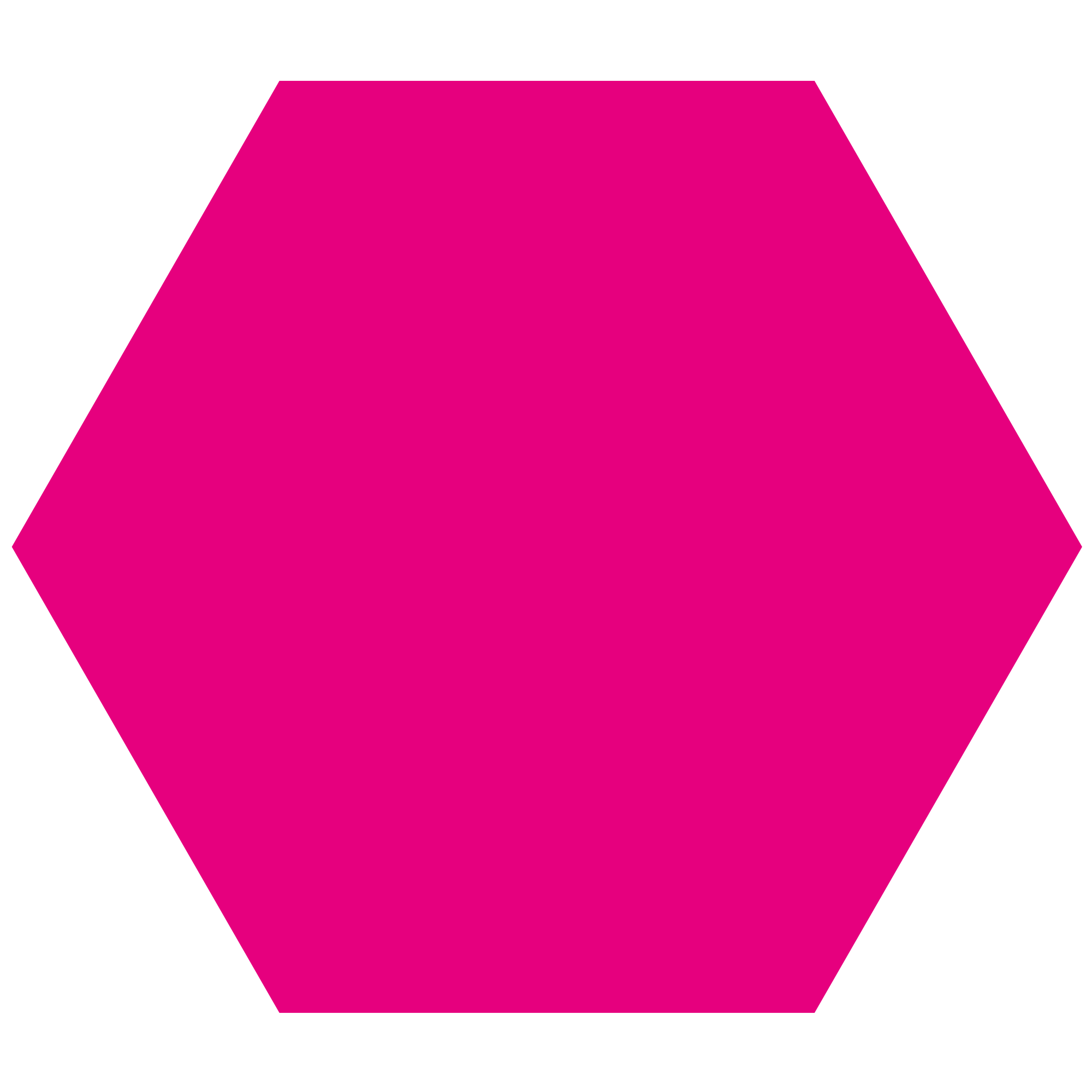 Azote hexagon large