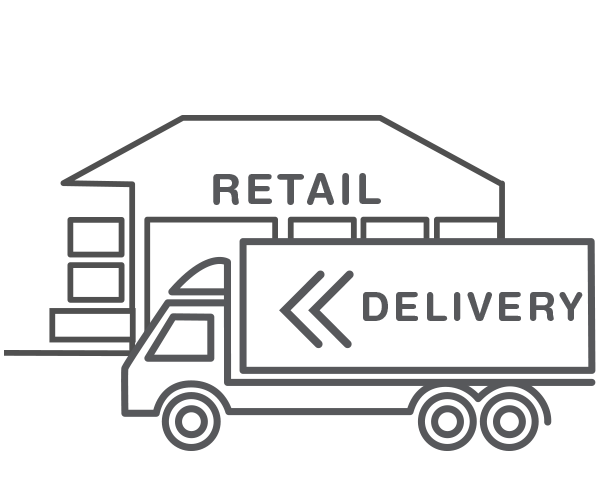 retail delivery icon