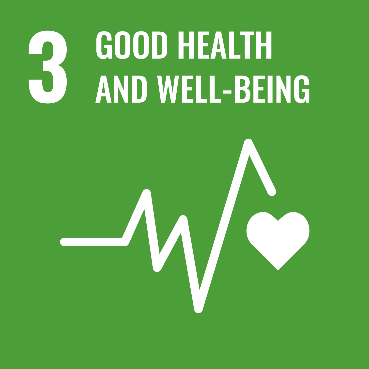 3. Good health and well being